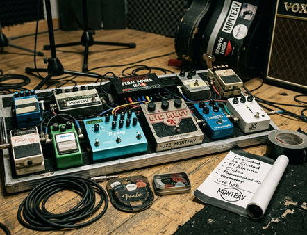 Image showing pedalboard