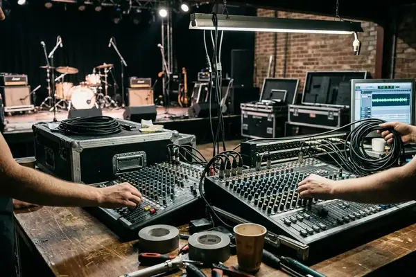 Cómo se construye un concierto indie: del montaje al último acorde