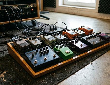 Imagen de un pedalboard