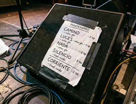 Imagen que muestra el setlist