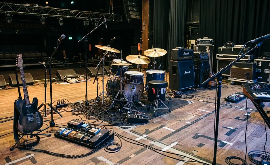 Imagen del escenario en vivo
